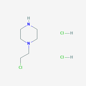 Piperazine, 1-(2-chloroethyl)-, hydrochloride (1:2) Piperazine, 1-(2-chloroethyl)-, hydrochloride (1:2)