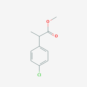 Benzeneacetic acid, 4-chloro-a-methyl-, methyl ester 