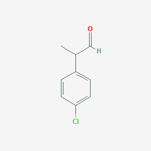 Benzeneacetaldehyde, 4-chloro-a-methyl- Benzeneacetaldehyde, 4-chloro-a-methyl-