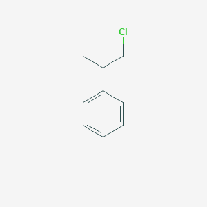 Benzene, 1-(2-chloro-1-methylethyl)-4-methyl- Benzene, 1-(2-chloro-1-methylethyl)-4-methyl-