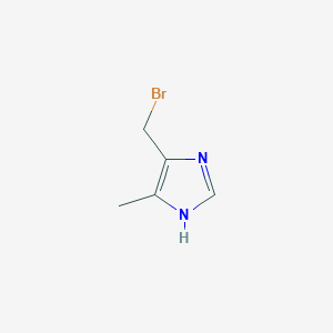1H-Imidazole, 4-(bromomethyl)-5-methyl- 1H-Imidazole, 4-(bromomethyl)-5-methyl-