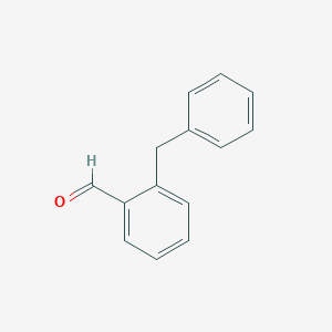 Benzaldehyde, 2-(phenylmethyl)- Benzaldehyde, 2-(phenylmethyl)-