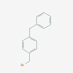 Benzene, 1-(bromomethyl)-4-(phenylmethyl)- Benzene, 1-(bromomethyl)-4-(phenylmethyl)-