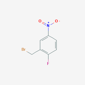 2-Bromomethyl-1-fluoro-4-nitrobenzene 2-Bromomethyl-1-fluoro-4-nitrobenzene