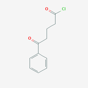 Benzenepentanoyl chloride, d-oxo- Benzenepentanoyl chloride, d-oxo-