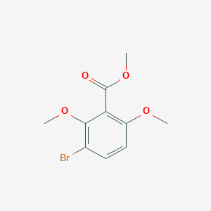 Benzoic acid, 3-bromo-2,6-dimethoxy-, methyl ester Benzoic acid, 3-bromo-2,6-dimethoxy-, methyl ester