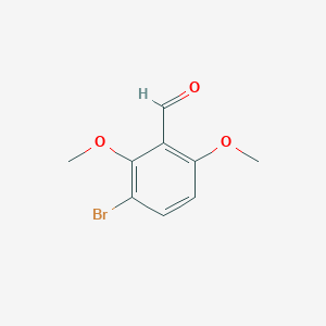 Benzaldehyde, 3-bromo-2,6-dimethoxy- Benzaldehyde, 3-bromo-2,6-dimethoxy-