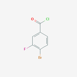4-Bromo-3-fluorobenzoyl chloride 4-Bromo-3-fluorobenzoyl chloride