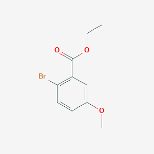 Benzoic acid, 2-bromo-5-methoxy-, ethyl ester Benzoic acid, 2-bromo-5-methoxy-, ethyl ester