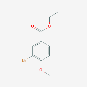Benzoic acid, 3-bromo-4-methoxy-, ethyl ester Benzoic acid, 3-bromo-4-methoxy-, ethyl ester