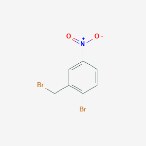 Benzene, 1-bromo-2-(bromomethyl)-4-nitro- Benzene, 1-bromo-2-(bromomethyl)-4-nitro-