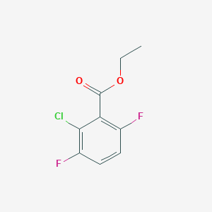Benzoic acid, 2-chloro-3,6-difluoro-, ethyl ester Benzoic acid, 2-chloro-3,6-difluoro-, ethyl ester