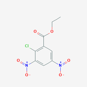 Benzoic acid, 2-chloro-3,5-dinitro-, ethyl ester Benzoic acid, 2-chloro-3,5-dinitro-, ethyl ester