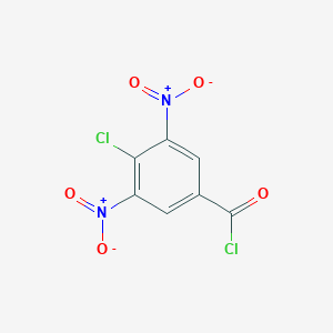 Benzoyl chloride, 4-chloro-3,5-dinitro- Benzoyl chloride, 4-chloro-3,5-dinitro-