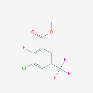 Benzoic acid, 3-chloro-2-fluoro-5-(trifluoromethyl)-, methyl ester Benzoic acid, 3-chloro-2-fluoro-5-(trifluoromethyl)-, methyl ester