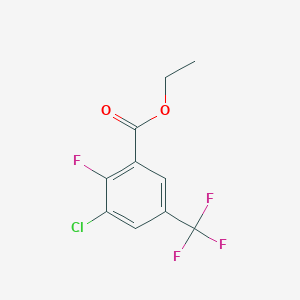 Benzoic acid, 3-chloro-2-fluoro-5-(trifluoromethyl)-, ethyl ester Benzoic acid, 3-chloro-2-fluoro-5-(trifluoromethyl)-, ethyl ester