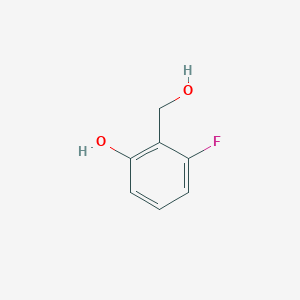 Benzenemethanol, 2-fluoro-6-hydroxy- Benzenemethanol, 2-fluoro-6-hydroxy-