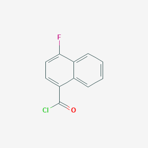 1-Naphthalenecarbonyl chloride, 4-fluoro-