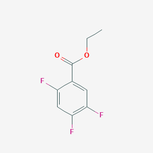 Benzoic acid, 2,4,5-trifluoro-, ethyl ester Benzoic acid, 2,4,5-trifluoro-, ethyl ester