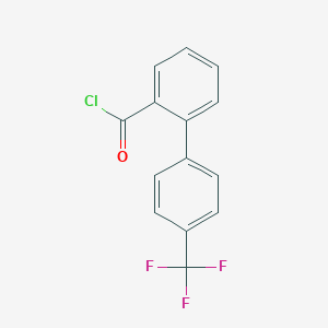[1,1'-Biphenyl]-2-carbonyl chloride, 4'-(trifluoromethyl)- 