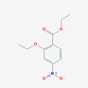 Benzoic acid, 2-ethoxy-4-nitro-, ethyl ester Benzoic acid, 2-ethoxy-4-nitro-, ethyl ester