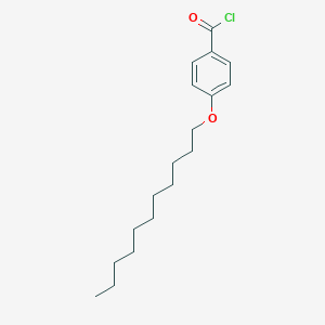 Benzoyl chloride, 4-(undecyloxy)- Benzoyl chloride, 4-(undecyloxy)-