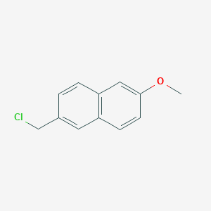 Naphthalene, 2-(chloromethyl)-6-methoxy- Naphthalene, 2-(chloromethyl)-6-methoxy-