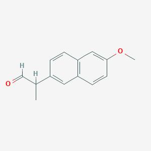6-Methoxy-Alpha-Methylnaphthalen-1-Acetaldehyde 6-Methoxy-Alpha-Methylnaphthalen-1-Acetaldehyde