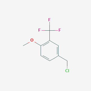 Benzene, 4-(chloromethyl)-1-methoxy-2-(trifluoromethyl)-