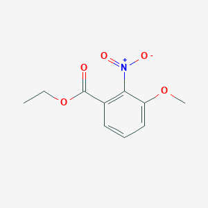 Benzoic acid, 3-methoxy-2-nitro-, ethyl ester