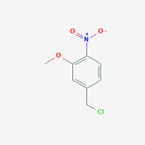 Benzene, 4-(chloromethyl)-2-methoxy-1-nitro- Benzene, 4-(chloromethyl)-2-methoxy-1-nitro-