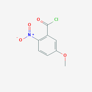 Benzoyl chloride, 5-methoxy-2-nitro- Benzoyl chloride, 5-methoxy-2-nitro-