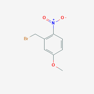 2-(Bromomethyl)-4-methoxy-1-nitrobenzene 2-(Bromomethyl)-4-methoxy-1-nitrobenzene