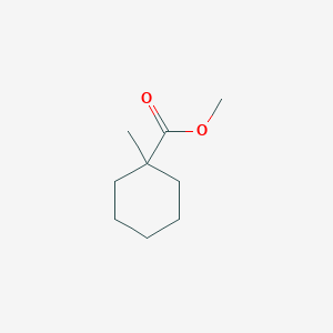 Cyclohexanecarboxylic acid, 1-methyl-, methyl ester Cyclohexanecarboxylic acid, 1-methyl-, methyl ester
