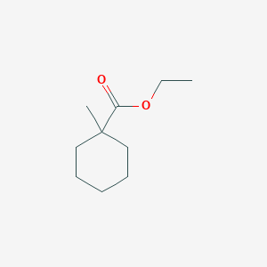 Cyclohexanecarboxylic acid, 1-methyl-, ethyl ester Cyclohexanecarboxylic acid, 1-methyl-, ethyl ester