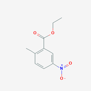 Benzoic acid, 2-methyl-5-nitro-, ethyl ester Benzoic acid, 2-methyl-5-nitro-, ethyl ester
