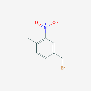 Benzene, 4-(bromomethyl)-1-methyl-2-nitro- 