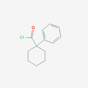 Cyclohexanecarbonyl chloride, 1-phenyl-