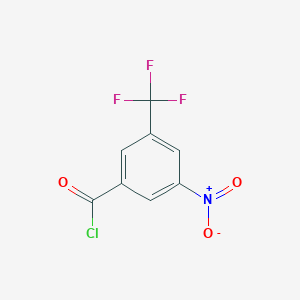 3-nitro-5-(trifluoromethyl)benzoyl chloride