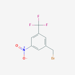 1-(bromomethyl)-3-nitro-5-(trifluoromethyl)benzene 1-(bromomethyl)-3-nitro-5-(trifluoromethyl)benzene
