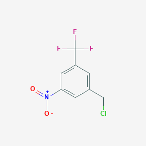 Benzene, 1-(chloromethyl)-3-nitro-5-(trifluoromethyl)- Benzene, 1-(chloromethyl)-3-nitro-5-(trifluoromethyl)-