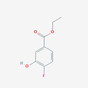 Benzoic acid, 4-fluoro-3-hydroxy-, ethyl ester