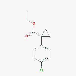 Cyclopropanecarboxylic acid, 1-(4-chlorophenyl)-, ethyl ester