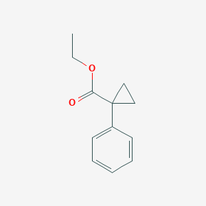 Cyclopropanecarboxylic acid, 1-phenyl-, ethyl ester 