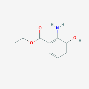 Benzoic acid, 2-amino-3-hydroxy-, ethyl ester