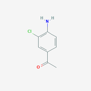 1-(4-Amino-3-chloro-phenyl)-ethanone 1-(4-Amino-3-chloro-phenyl)-ethanone