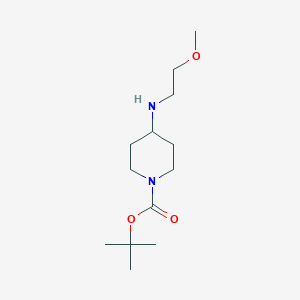 TERT-BUTYL 4-[(2-METHOXYETHYL)AMINO]PIPERIDINE-1-CARBOXYLATE