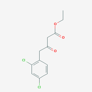 4-(2,4-dichloro-phenyl)-3-oxo-butyric acid ethyl ester 4-(2,4-dichloro-phenyl)-3-oxo-butyric acid ethyl ester