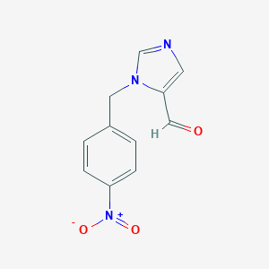 3-(4-nitro-benzyl)-3H-imidazole-4-carbaldehyde