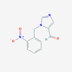 3-(2-nitro-benzyl)-3H-imidazole-4-carbaldehyde